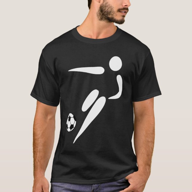 Work and life balance My Favourite sports Football T Shirt (Framsida)