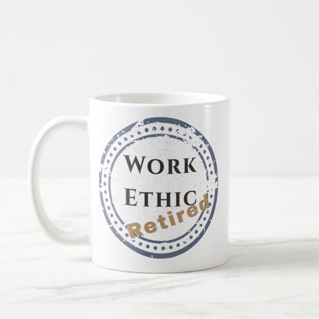 Work Ethic: Retired Kaffemugg (Vänster)