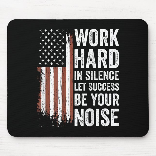 Work Hard In Silence Let Success Be Your Noise (on Musmatta (Framsidan)