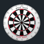 "WORK HARD PLAY HARD" Office Game Room Black/Red D Darttavla<br><div class="desc">Vill du locka dina anställda att komma in på kontoret? Låt dem arbeta hårt och spela hårt på kontoret! Förbättra ditt spelrum på kontoret med den här ritytan med ditt företags varumärke färg och texten "WORK HARD" överst och "PLAY HARD" på grund. Uppmuntra dina anställda att samarbeta med sina medarbetare...</div>