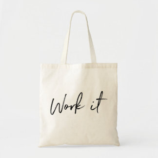 Work it Gym Tote Tygkasse