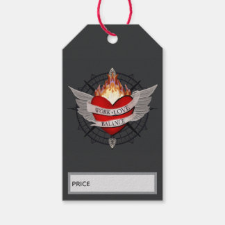 Work Love Balance Kompass Pris Presentetikett