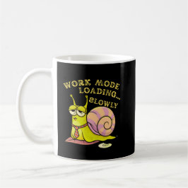 Work Mode Loading Slowly Humorous Cartoon Gift Kaffemugg