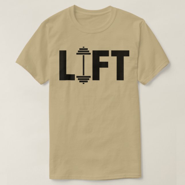 Work Out Fitness Barbell Gym Råttor Weightlift Li T Shirt (Design framsida)