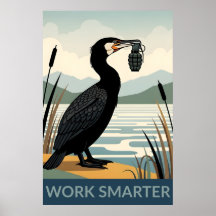 Work smarter poster