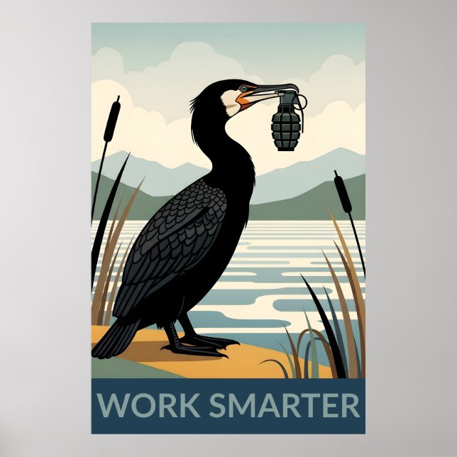 Work smarter poster (Framsidan)