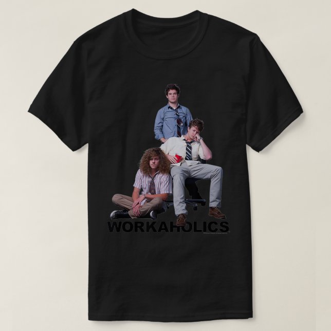 Workaholics Hungover Sitta  T Shirt (Design framsida)