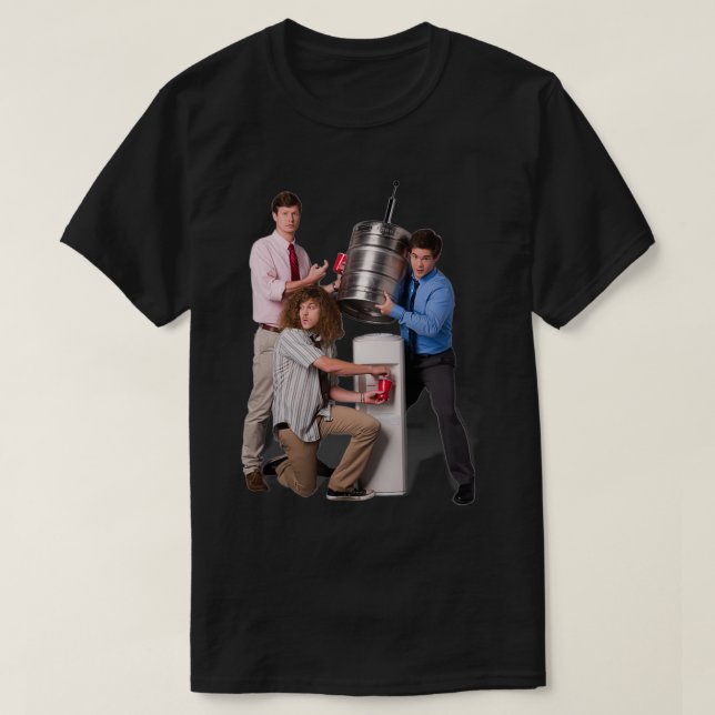 Workaholics Keg Vatten Cooler Pullover T Shirt (Design framsida)