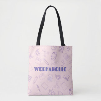 Workaholtote Bag Tygkasse