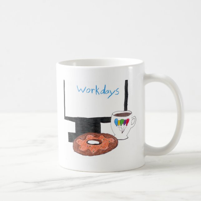 Workdaykaffemugg Kaffemugg (Höger)
