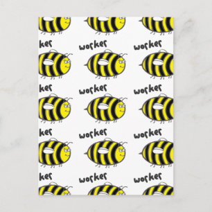 Worker Bee Vykort