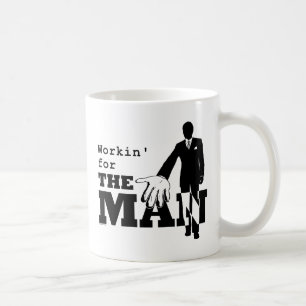 Workin för manen kaffemugg