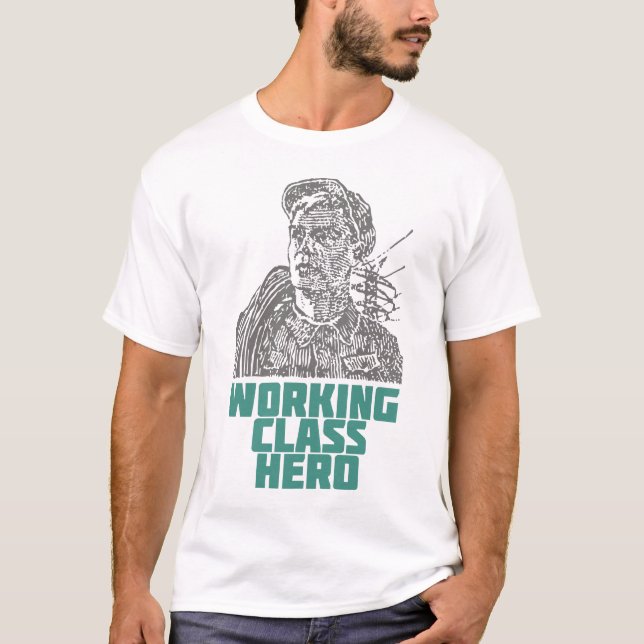 workinelektriker #1 t-shirt (Framsida)