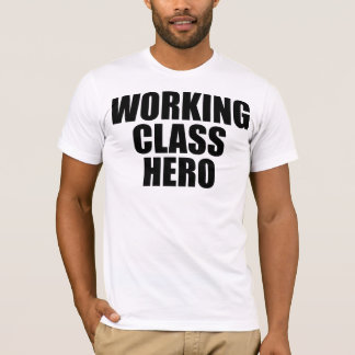 WORKING CLASS HERO -black logo- Tee Shirt