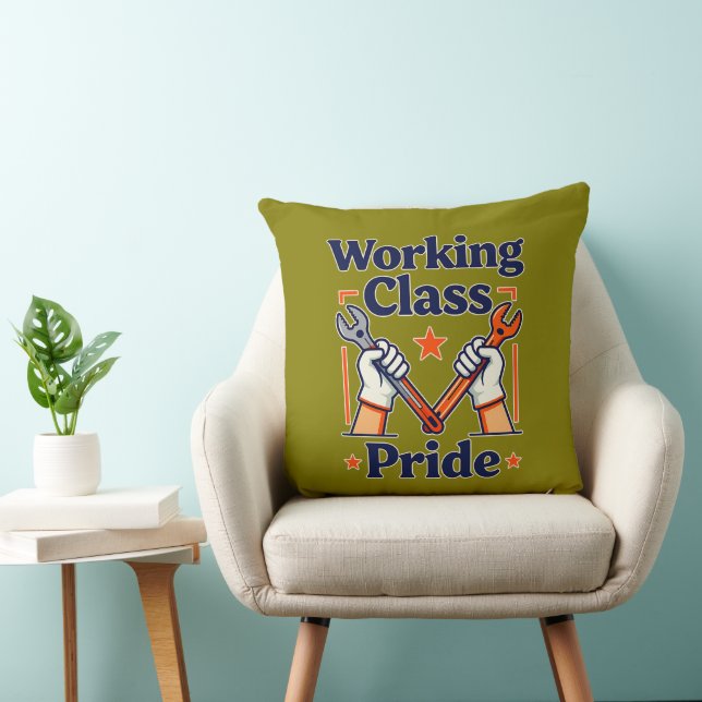 Working Class Pride Tools and Strength Design Kudde (Stol)