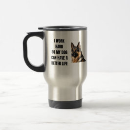 Working Hard for My German Shepherd Resemugg