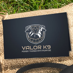 Working Hundar Training - GSD- Malinois Visitkort