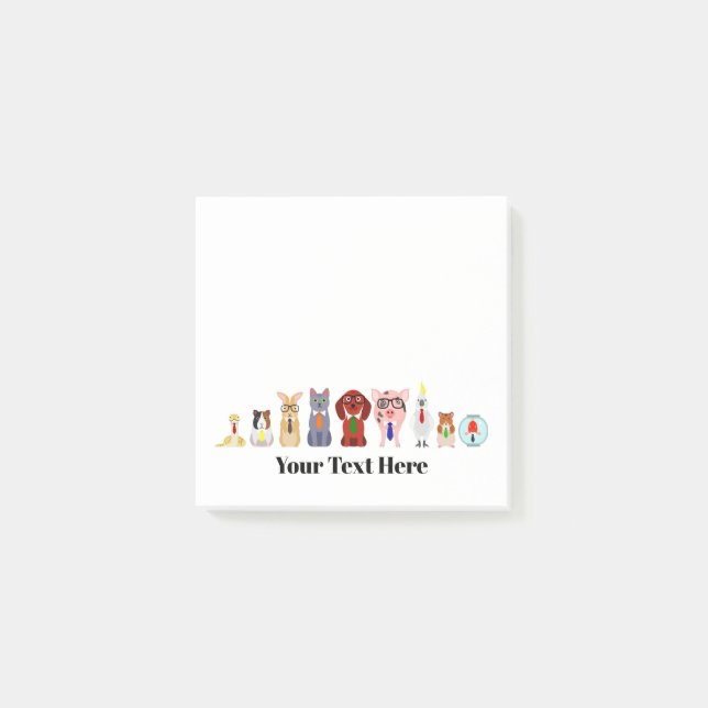 working pets post it post-it block (Framsida)