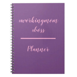 Workingmom chefHashtag Planner Anteckningsbok