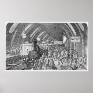 Workmen'snas tåg poster