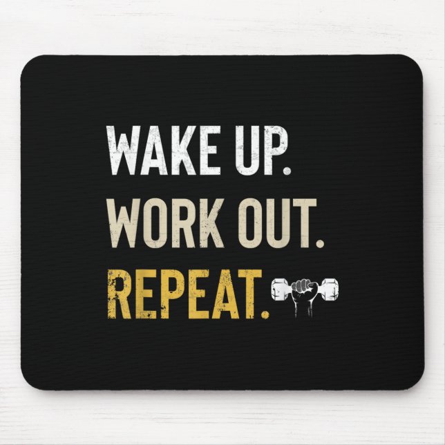 Workou Wake Up Insrational And Motivational Gym Gi Musmatta (Framsidan)