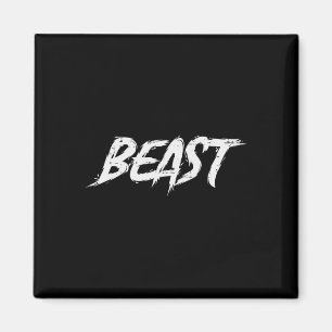 Workout Beast Gym Bodybuilding Training Fitness me Magnet