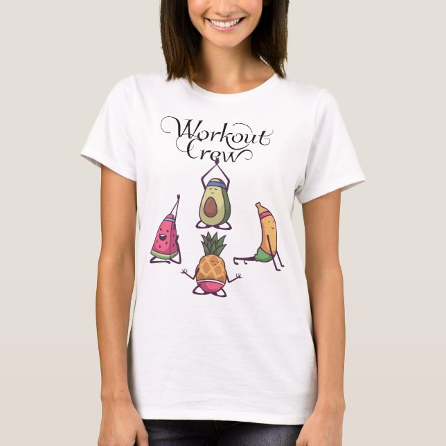 workout crew shirt t (Framsida)