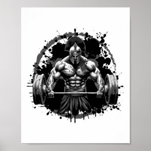 Workout Dream Stil Inc Spartan Bodybuilding Gladi Poster