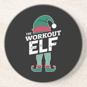 Workout Elf-gruppen matchar familjejulen Underlägg