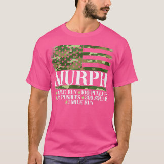 Workout för Murph Memorial Day T Shirt