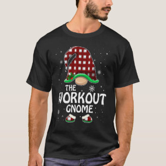 Workout Gnome Buffalo Red Play Matching Family Ch T Shirt