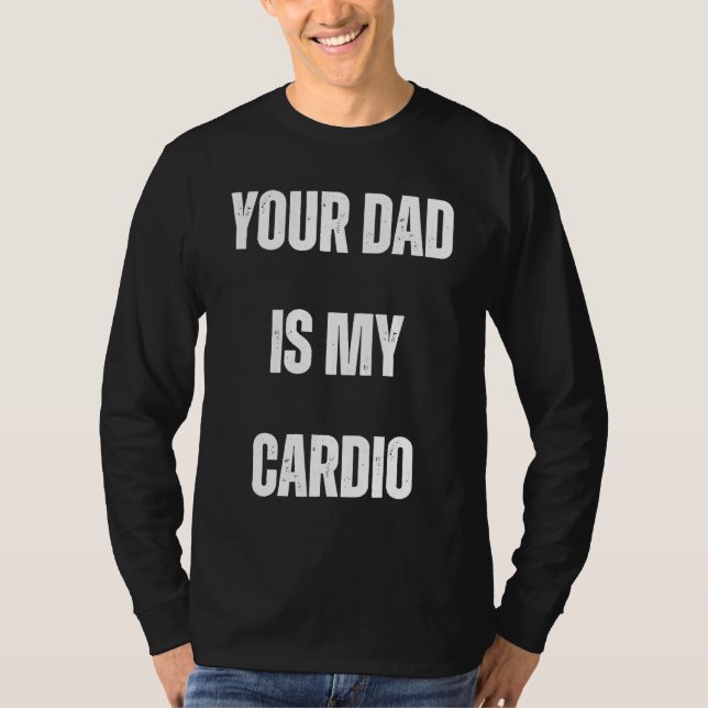 Workout Gym Cardio T Shirt (Framsida)