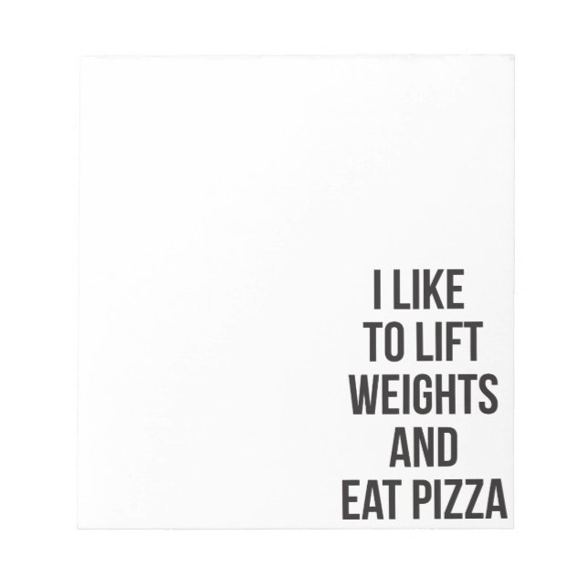 Workout Humor - Practice Säker Sets - Novelty Gym Anteckningsblock (Framsida)