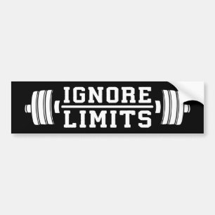 Workout Humor - Practice Säker Sets - Novelty Gym Bildekal