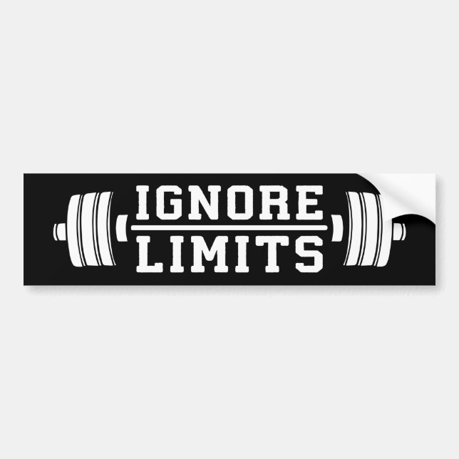 Workout Humor - Practice Säker Sets - Novelty Gym Bildekal (Framsidan)