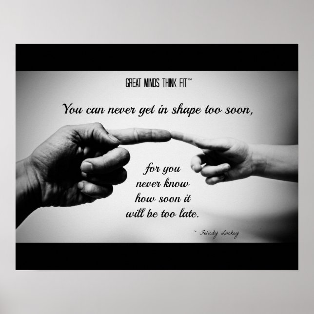 Workout-inspiration för Pappa Poster (Framsidan)