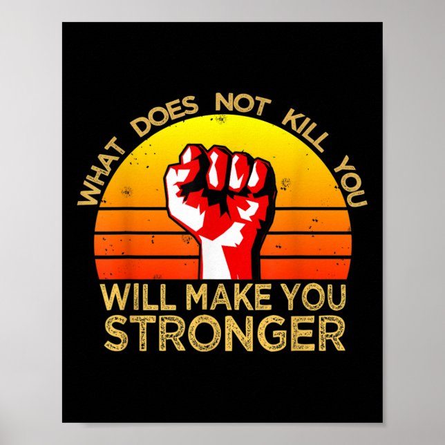 Workout Insration Motivational Saying Men Women  Poster (Framsidan)