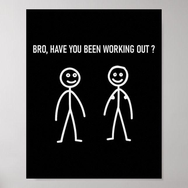 Workout Meme Hiss Funny Gym och Bodybuilding Sayin Poster (Framsidan)
