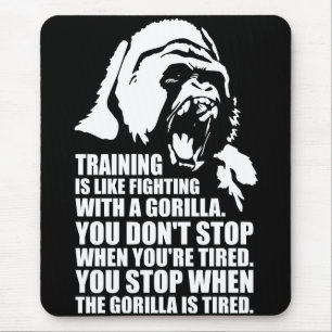 Workout Motivation - Utbildning - Kamp mot Gorilla Musmatta