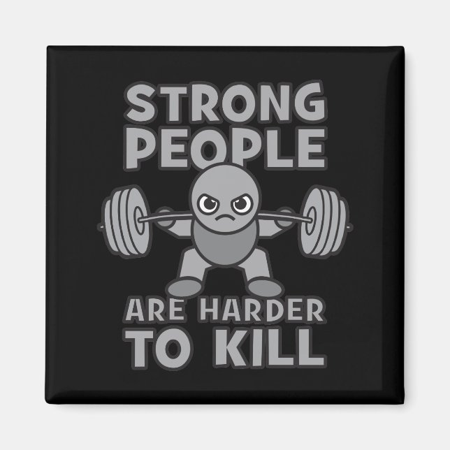 Workout - Starka människor är svårare för Dödan, K Magnet (Framsidan)
