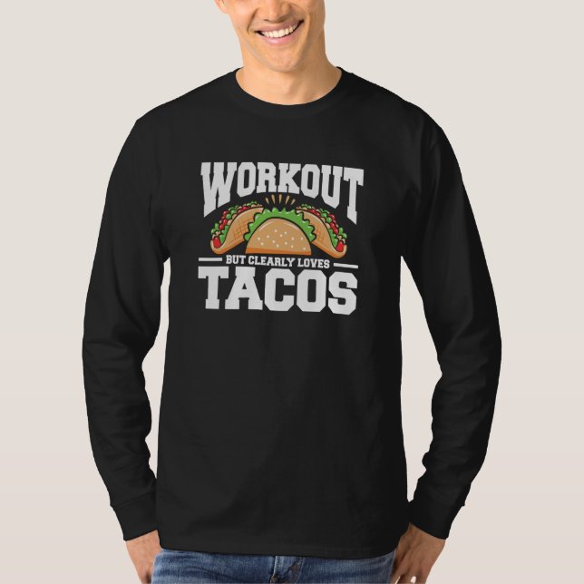 Workout Tacos Cinco De Mayo Fitness  1 T Shirt (Framsida)