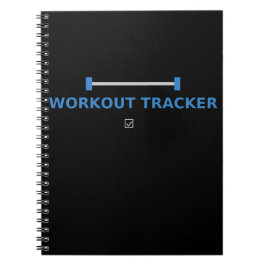 Workout Tracker - Fitness Journal Design Anteckningsbok