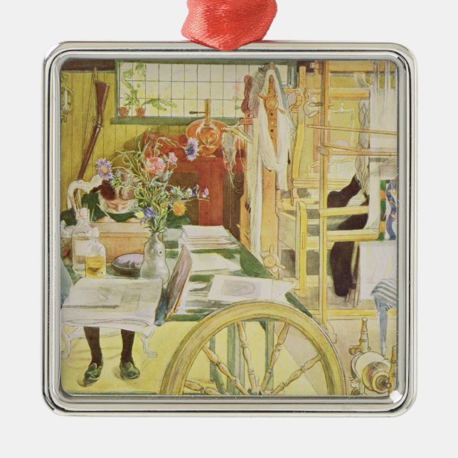 Workroomen, pub. i "Lasst Licht Hinin" ("låt in Julgransprydnad Metall (Framsidan)