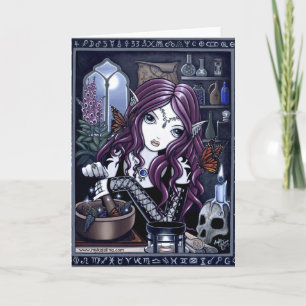 Workshop Card för Alchemist Magic Älva Kort