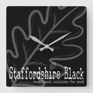 Workshop Clock Fyrkantig Klocka