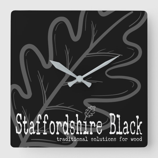 Workshop Clock Fyrkantig Klocka (Framsida)