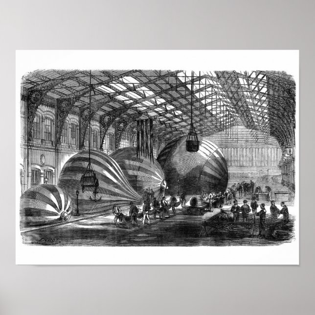 Workshop for the Manufacture of Mail Balloons Poster (Framsidan)