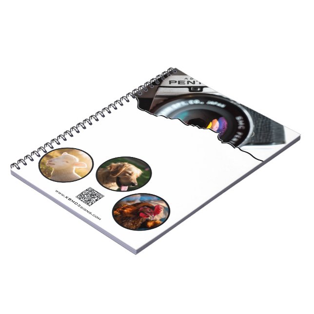 Workshop om djurfoto anteckningsbok (Vänstra Sidan)