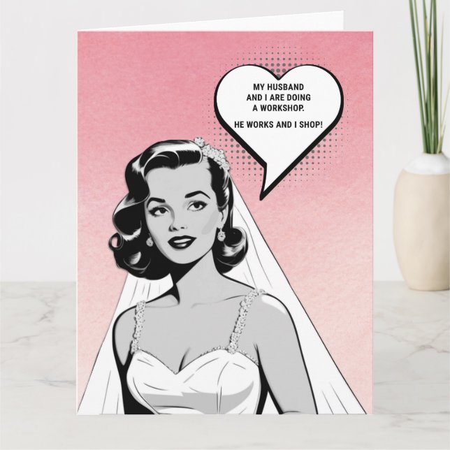 Workshop Retro Hälsning Kort (Framsida)