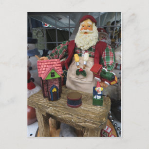 Workshop Santa Vykort